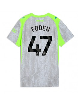 Manchester City Phil Foden #47 Replika Tredje Kläder Dam 2025-26 Kortärmad
